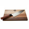 KAI Seki Magoroku Red Wood Kochmesser MGR-200C, 20 cm Edelstahlklinge + 30x18 cm Küchenbrett, ANGEBOT