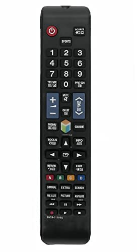 BN59-01198Q Replacement Remote Control Fit for Samsung LED TV UE40JU6445K UE40JU6400 UE40JU6440 UE40JU6445 UE48JU6400 UE48JU6440 UE48JU6445 UE50JU6400 UE55JU6400 UE55JU6440 UE55JU6445