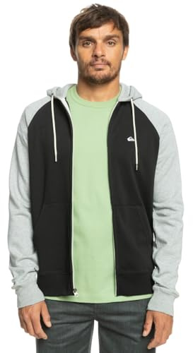 Quiksilver Everyday - Kapuzenpulli mit Reißverschluss für Männer Grau
