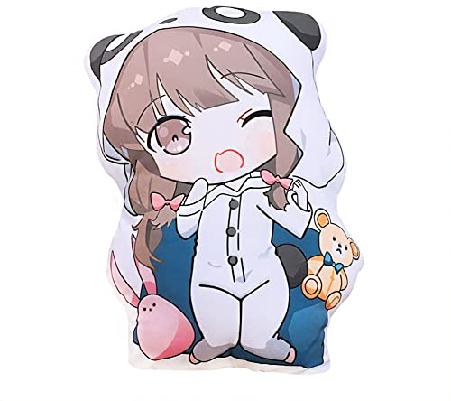 Jilijia Rascal Does Not Dream Of Bunny Girl Senpai Plüsch Kissen Sakurajima Mai/Azusagawa Kaede Plüsch Gefüllte Kissen Anime Doppelseitiger Druck Cartoon Kissen Home Dekorative