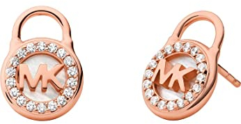 Michael Kors - Premium-Ohrringe Roségoldfarbener Edelstahl für Damen MKC1558AH791
