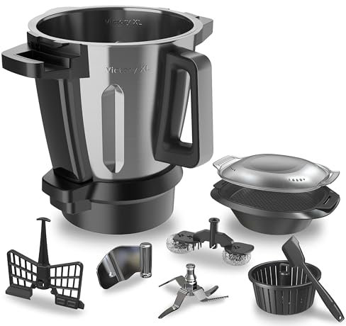 Cecotec Jarra y Accesorios Mambo Cooking Jarra Victory & Accessories. Compatibles con el Modelo de Mambo Cooking, Jarra Victory, Accesorios Profesionales, Jarra de Acero Inoxidable