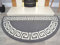 Half Circle Rug Semi Circle Rugs Round Moon Hearth Pattern Fireside Floor Mats Royal Aubusson Design