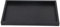 Bandeja para servir alimentos, bandeja rectangular grande de madera negra, bandeja rectangular para alimentos, bandeja para mayordomo, bandeja para desayuno (22 x 12 x 2 cm)