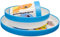 Ensemble de vaisselle réutilisable pour enfants bicolore - Set composé de 3 pièces : assiette, bol et verre pour enfants et bébé avec base antidérapante - Sans BPA (POKEMON)