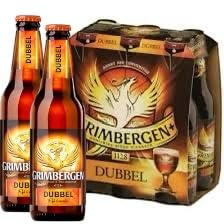 Belgisches Bier Grimbergen Dubbel 24x300ml 6,5% Vol inkl. bierdeckel Haus der Biere Berlin