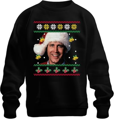 Clark Schöne Bescherung bei den Griswolds - Ugly Christmas Sweater Weihnachten Unisex Pullover