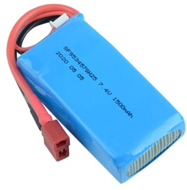 7 4 V 1500 MAH 25C Batterie Al Litio Batterie Per A959 A969 A979 K929-B Giocattoli Quadcopter Barche Con Connettori T