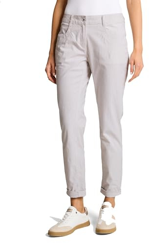 TOM TAILOR Damen TTTAPERED Relaxed Stoffhose mit Streifen