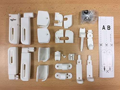 BabyDan Flexi Fit Metal Stair Gate Spare Fittings Kit