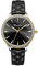 THOMAS SABO Unisex Erwachsene Analog Mechanik Uhr mit Leder Armband WA0323-221-203-38