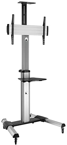 ROLINE LCD-/TV-Rollständer, silber, bis 50kg