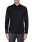 Armani Exchange Herren Smart Stretch Satin Freizeithemd, Schwarz, XL