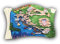 3D Karte Kroatien kühlschrankmagnet Tourist Reise Souvenirs handgemachte Harz Handwerk magnetische Aufkleber Home küche Dekoration kühlschrankmagnet Sammlung Geschenk