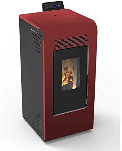 Stufa a pellet Cervinia 8,74 kw Canalizzata - San Marco (bordeaux)