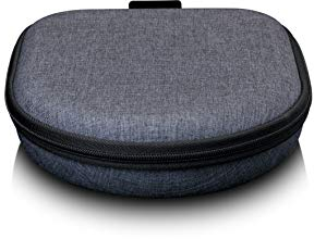 Lenco PBC-50 - Discman Etui mit integrierter Powerbank - Discman Tragetasche - 5000mAH - mit Micro USB-Kabel - USB- EIN und Ausgang - grau