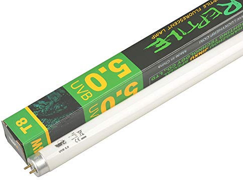 5.0 Lampe de terrarium tropical, tube fluorescent pour reptiles, T8, 14 W