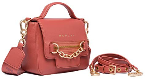 Replay Damen Umhängetasche pink One Size