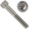 OPIOL QUALITY® Zylinderschrauben mit Innensechsrund (TORX) DIN 912 / ISO 14579 M6x30 mm aus Edelstahl A2 V2A (25 Stück) Zylinderkopf Zylinderkopfschrauben Schrauben Zylinder