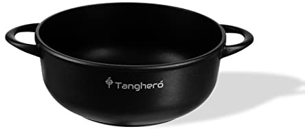 Tangherò Casseruola Antiaderente 24cm Alluminio Pressofuso per Cucina CA24T