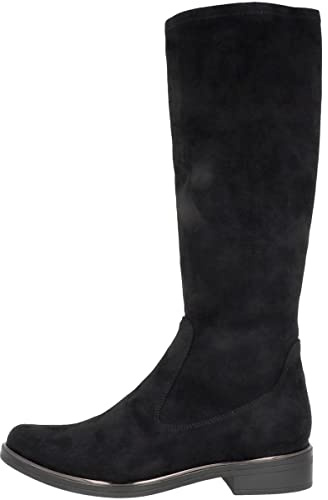 Caprice Damen Halblange Stiefel, Black Met Comb, 37.5 EU