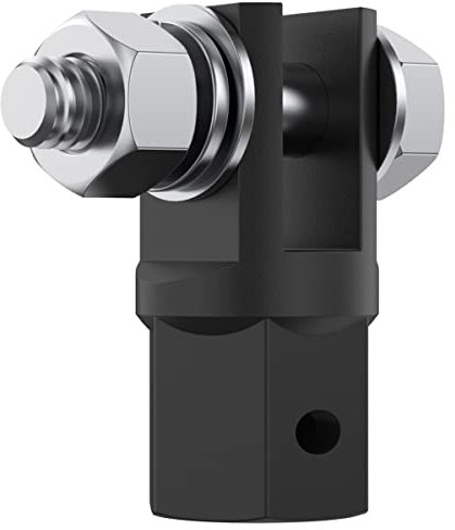 SDYGDB Scissor Jack Adapter for 1/2 inch Drive/Impact/Wrench/Standard Drive Sockets Heavy Duty Steel Scissor Jack Drill Adaptor for Most Ring/Double-Holes Scissor Jacks