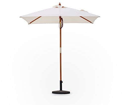 Produce Shop Sonnenschirm für Terrasse Garten zentrale Stange UV-Schutz 200x150cm Ormond