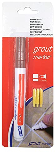 Frdun Fliesenstift, Wandmörtel, Farbstift, Fliesenreparaturstift, Fliesenmörtelbeschichtung, Marker, Keramikfliesen, Fugenstift, Reparatur, Fugenstift, Fliesensticker, Wiederherstellung von Fliesen