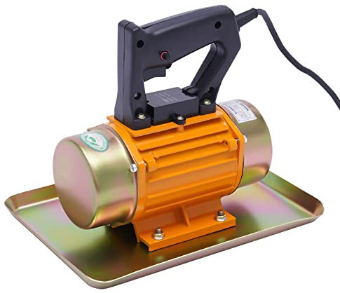 Betonplattenrüttler,Betonverdichter,Elektrischer Betonrüttlermotor Handbetonrüttler, Motor Tragbarer Reinkupfermotor Kelle Flachbodenrüttler