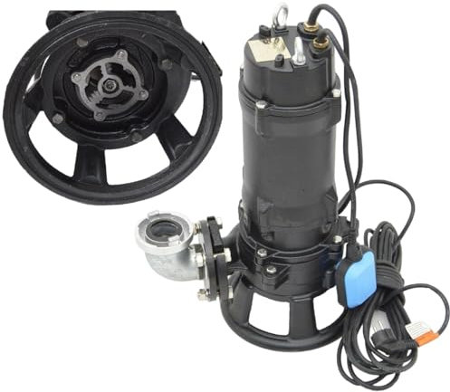 PAG Turbo GmbH® - Industrie Fäkalienpumpe Schmutzwasserpumpe mit Schneidmesser/Cutter 1,5kW - 230V - 27000L/h