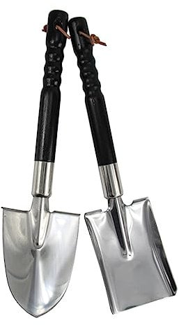 SUPVOX Outils De Jardinage pour Femmes 1 bêche À Bonsaï en Acier Inoxydable Manche Torsadé Outils pour Plantes en Pot