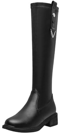 Stivali Moto Donna Stivaletti Estivi Stivali Texani Donna Bianchi Stivali Donna Alti Fino al Ginocchio Pelle Stivali Alti Equitazione Donna Stivali sotto al Ginocchio Donna Stivaletti Estivi
