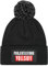 Projektleitung Vollsuff - Beanie mit Bommel | Strickmütze | Wollmütze | Beanie mit Druck | lustige Sprüche | Apres-Ski | Winter | Schwarz