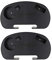 Peosaard Zero Chair Cup Holder,2Pcs Zero Chair Tray with Mobile Device Slot,Snack Tray, and Water Cups,Universal Recliners Cup Holder Tray for Fold Lounge Chairs