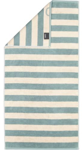 Cawö Home Handtücher Lines Blockstreifen 6256 Fjord - 43 Handtuch 50x100 cm