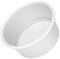 UTHCLO Molde de Pastel Redondo Base Desmontable de Aluminio Anodizado Antiadherente para Tartas y Postres Color Plata