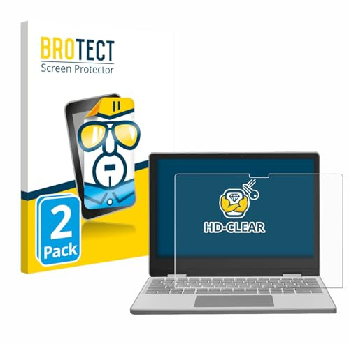 BROTECT Schutzfolie für Framework Laptop 12 | 2 Stück Transparenter Displayschutz Made in Germany Klare Displayschutz-Folie Clear Einfache Montage Case-Friendly