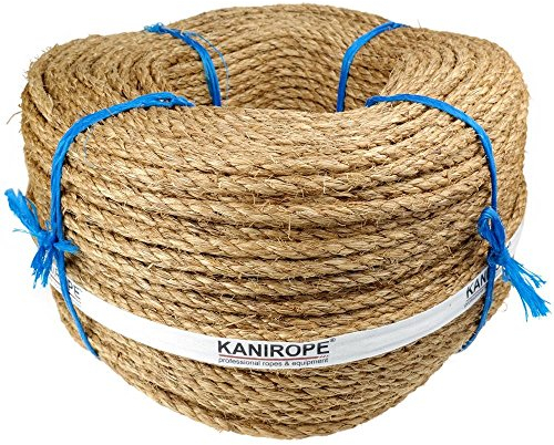 Kanirope® Manila Seil ABACA ø6mm 220m 3-litzig gedreht