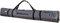 BRUBAKER Skitasche Carver Performance Grau Schwarz - Gepolsterter Skisack für 1 Paar Ski und Stöcke - Reißfester Ski Bag - 170 cm