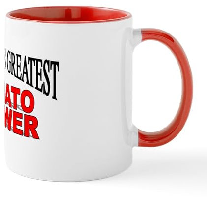 CafePress The World's Greatest Tomato Grower Mug 11 oz (325 ml) Ceramic Coffee Mug