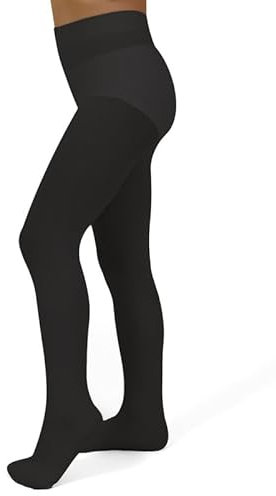 AQUILONE Kinder & Teenager 50 DEN Tanz und Ballett Strumpfhose für Ballett, Leichtathletik, blickdichte, reißfeste & elastische Ballettkleidung, Made in Italy, 1 Paar, Größe: 4-18 Jahre