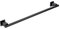 Sagittarius One 270S1-B Handtuchhalter Schwarz Matt | Handtuchhalter Bad 70cm | Handtuchstange Schwarz aus Messing | Handtuchhalter Wand Schwarz | Handtuchhalter Eckig Rostfrei