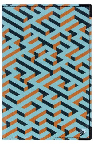 Color Pop Porte-papiers voiture - Fabrication française - pvc – papiers français - Etui carte grise - Permis de conduire - 15,4 x 10,3 cm (Labbyrinthe)