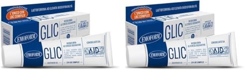 EMOFORM GLIC DENTIFRICIO Antiossidante con Lattoferrina. Protegge dal rischio di infezioni e danni a denti e gengive. Gusto Menta Piemontese - 75 ml (Confezione da 2)