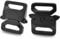 CooBigo Paracord-Schnallen, Clip, Paracord-Armband-Verschluss, Metall, taktische Schnalle, Haustier-Halsband, Hardware, Rucksack, Schlüsselanhänger-Zubehör, 2 x 1,9 cm große Schnalle, S