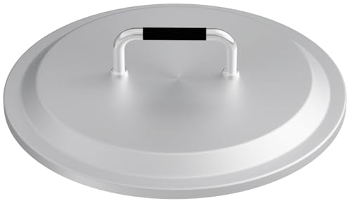 WELL GRILL Diamètre : 68,5 cm - Couvercle de brasero avec poignées - Pour Solo Stove Yukon - En acier inoxydable - Accessoire pour le jardin et l'extérieur - 27 - Foyer à faible fumée