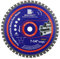 Lama per sega circolare in metallo, 184 mm, 48T TCT per il taglio di acciaio, alluminio, rame, acciaio da costruzione in metallo, per sega circolare e sega, lama per seghetto