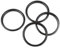 BIPANO Klimaanlage Air Vent Outlet Ring Abdeckung Trim Dekoration Aufkleber, for AUDI A3 S3 2013-2017 for Q2 2017 Zubehör Auto-Styling 4 Stück Entlüftungsringabdeckung aus Aluminiumlegierung(Size:Blac