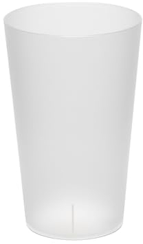 CUPTASTIC 12oz 40 Pack Shatterproof Reusable Frosted Plastic Cups - BPA-Free Stackable Party Cups for Adults - Eco-Friendly Glasses for Events, Camping & Everyday Use