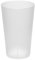 CUPTASTIC 12oz 40 Pack Shatterproof Reusable Frosted Plastic Cups - BPA-Free Stackable Party Cups for Adults - Eco-Friendly Glasses for Events, Camping & Everyday Use